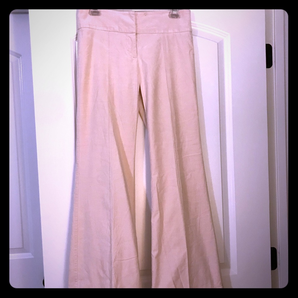 Alluring blush colored Vintage bell bottom pants